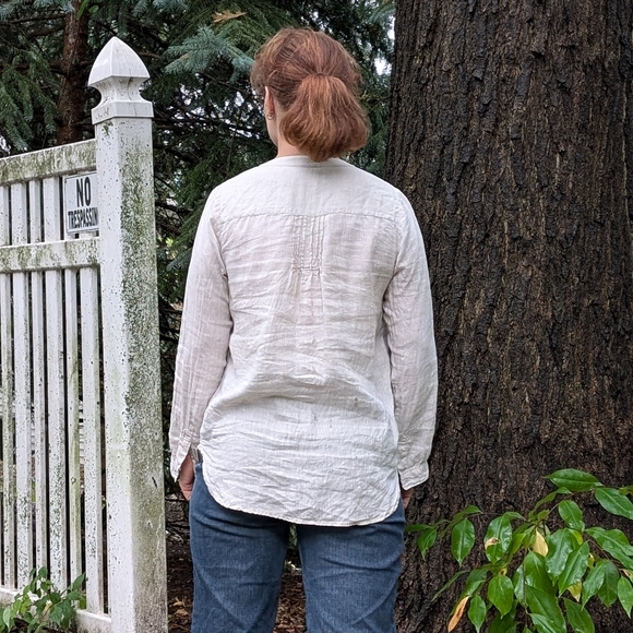 Linen Blouse - Picture 6 of 10